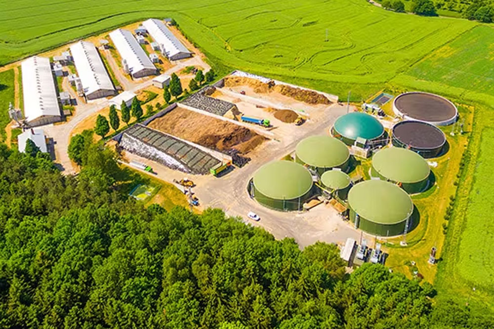 usine traitement biomethane vendre biomethane ou biochar biogaz courtage